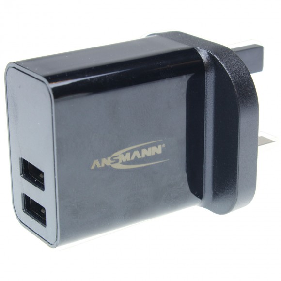 Ansmann UK USB 2.4A Twin Charger Ansmann UK USB 2.4A Twin Charger